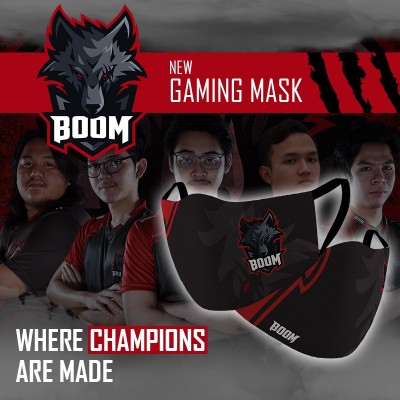 Gaming Masker - BOOM Esports